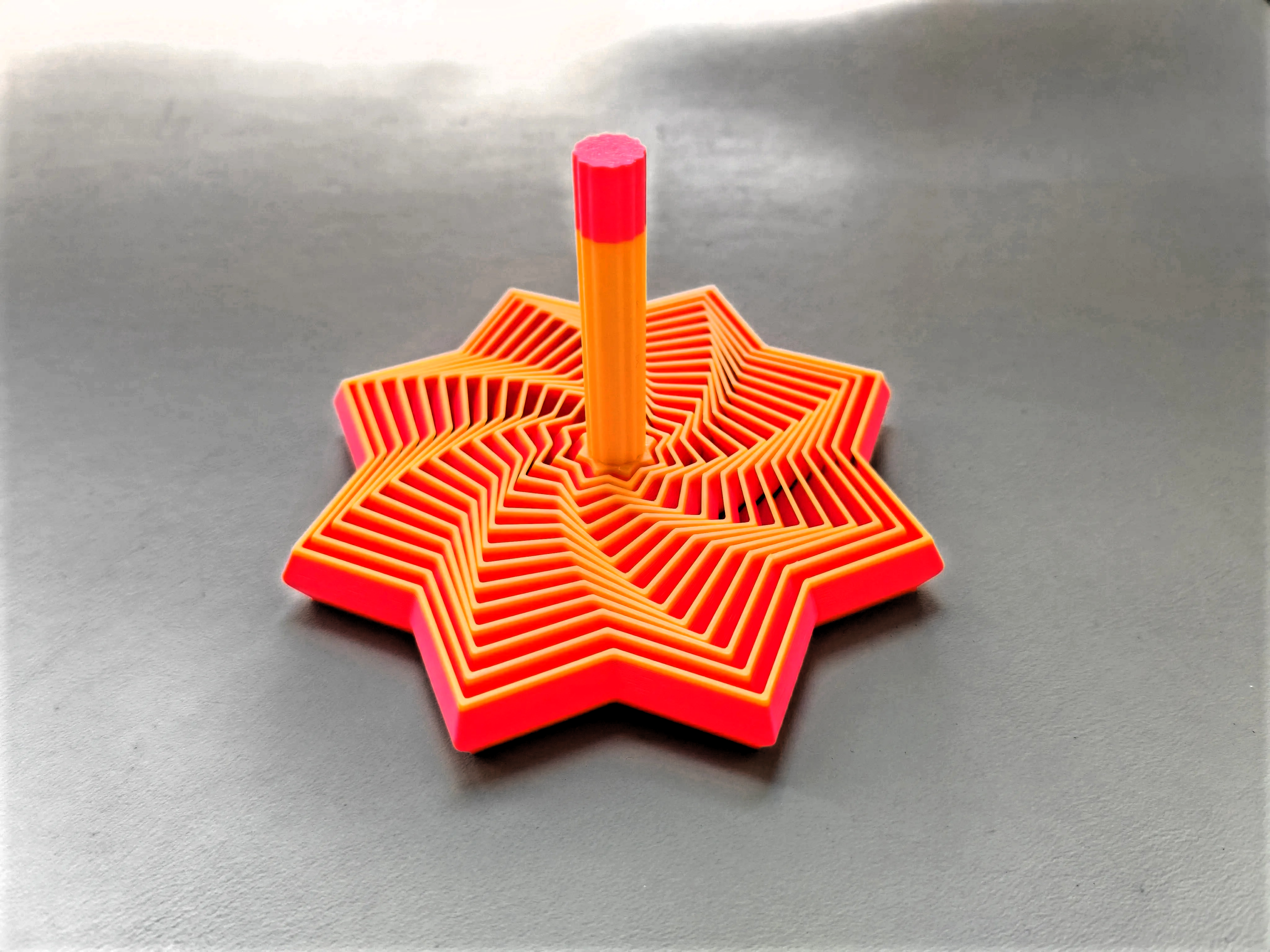 Fidget Toy Mecánico con Clic | Juguete Antiestrés de Escritorio con Mango Desmontable