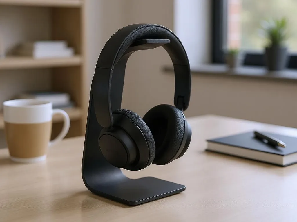 Soporte para Auriculares de Escritorio | Base Vertical para Setup Gaming y Oficina