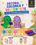 Kit de Figuras para Colorear | Actividad Creativa para Niños, Fiestas y Manualidades