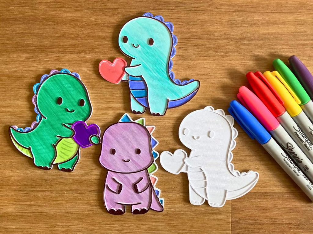 Kit de Figuras para Colorear | Actividad Creativa para Niños, Fiestas y Manualidades