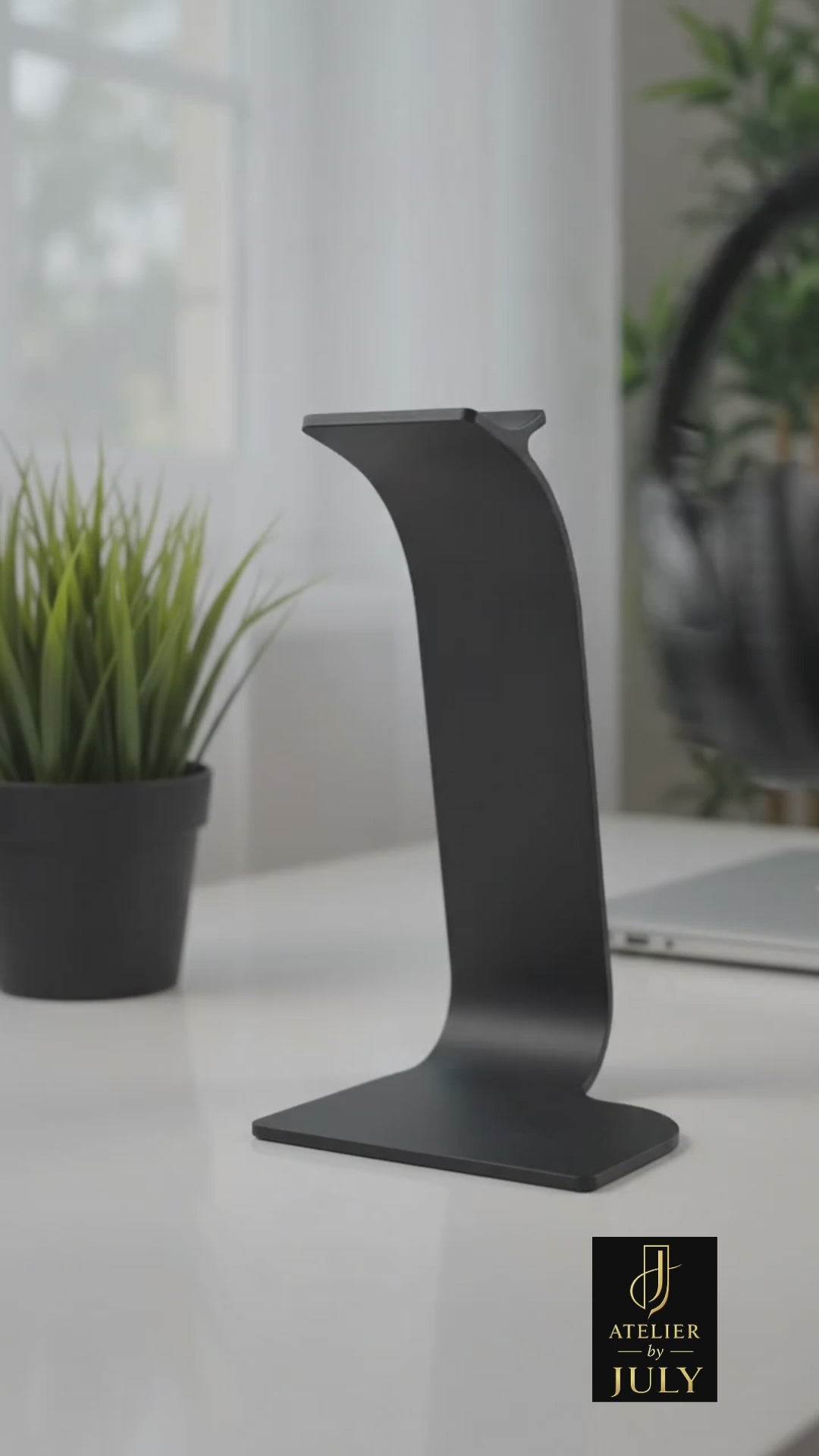 Soporte para Auriculares de Escritorio | Base Vertical para Setup Gaming y Oficina